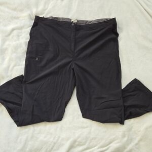 L.L. Bean Women's Black Cargo Pants,  22W